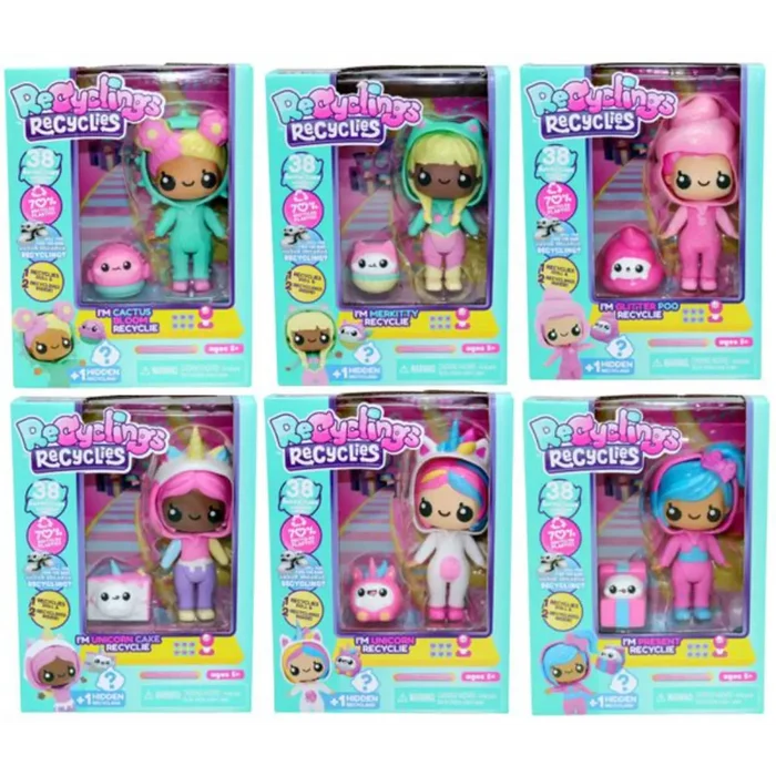 Recyclings Recyclies and Friends 6assortment S2