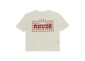Rhude Flocked Burnout T-Shirt White