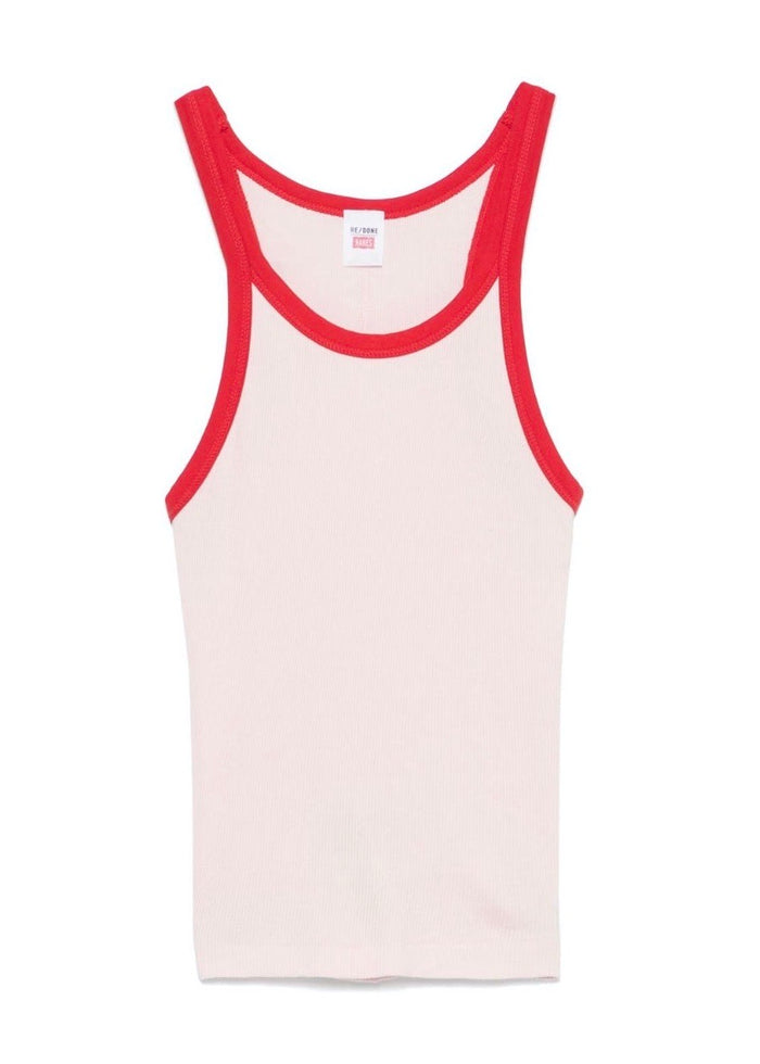Ribbed Tank (Dahlia with Ruby)
