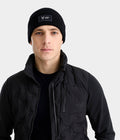 Rider Beanie | Black | Bonnet d'équitation en laine unisexe| Horse Pilot