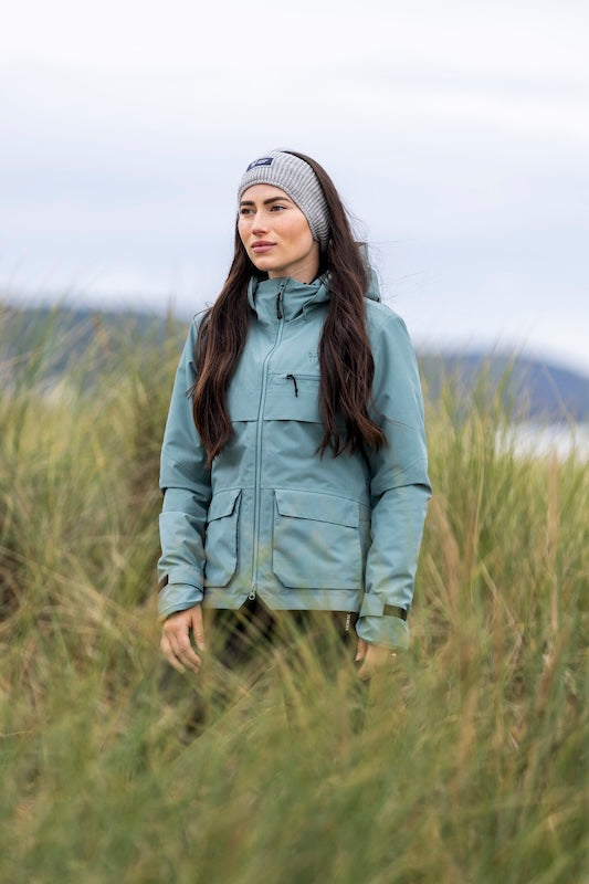 Rider Headband | Wind Grey | Bandeau chaud d'équitation femme| Horse Pilot