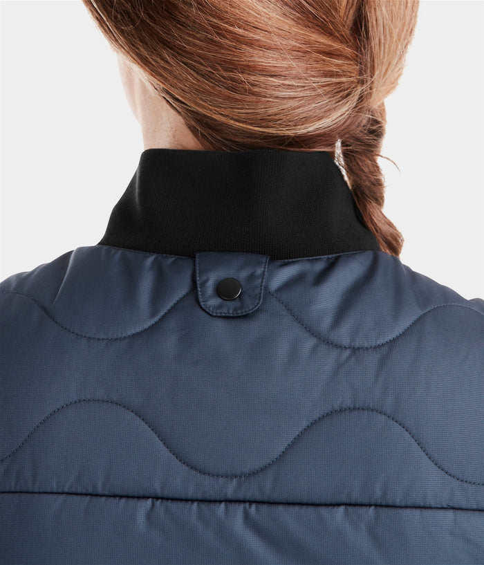 Rider | Navy | Vest Doudoune sans manches d'équitation femme| Horse Pilot
