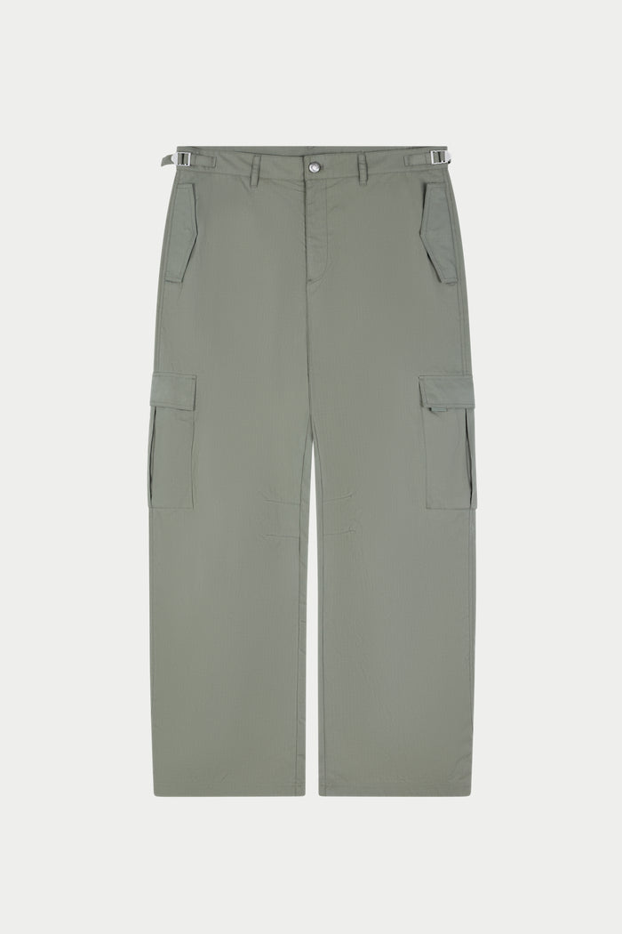 RIPSTOP CARGO TROUSERS - LIGHT KHAKI