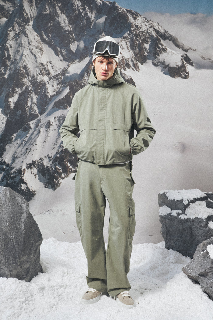 RIPSTOP CARGO TROUSERS - LIGHT KHAKI