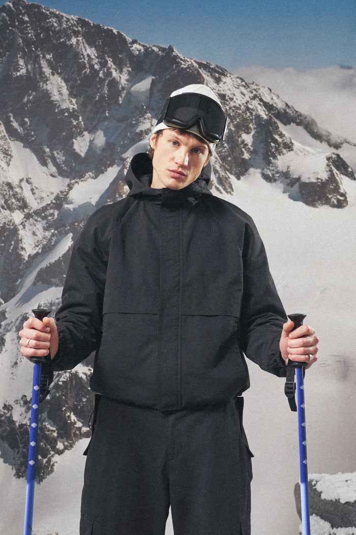 RIPSTOP WINDBREAKER - BLACK