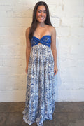 Riyadh Border Maxi Dress, adeline boutique, dallas boutique, boutique
