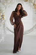 Robe Bicotone brun 220832 - vue produit 1 Secretelles