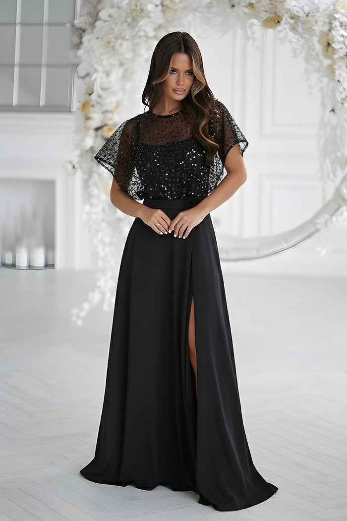 Robe Bicotone noir 219685 - vue produit 1 Secretelles