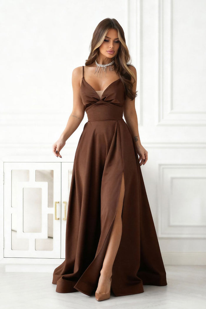 Robe Bicotone rouge 221606 - vue produit 4 Secretelles