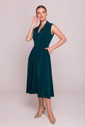Robe Stylove vert 214661 - vue produit 1 Secretelles