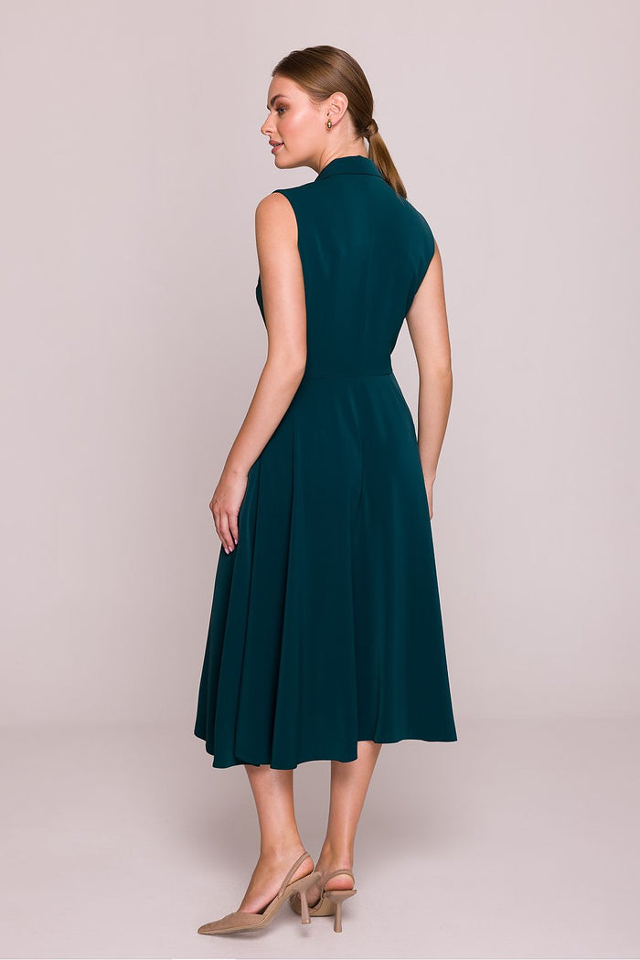 Robe Stylove vert 214661 - vue produit 2 Secretelles