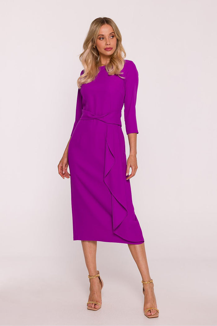 Robe Stylove violet 219917 - vue produit 2 Secretelles