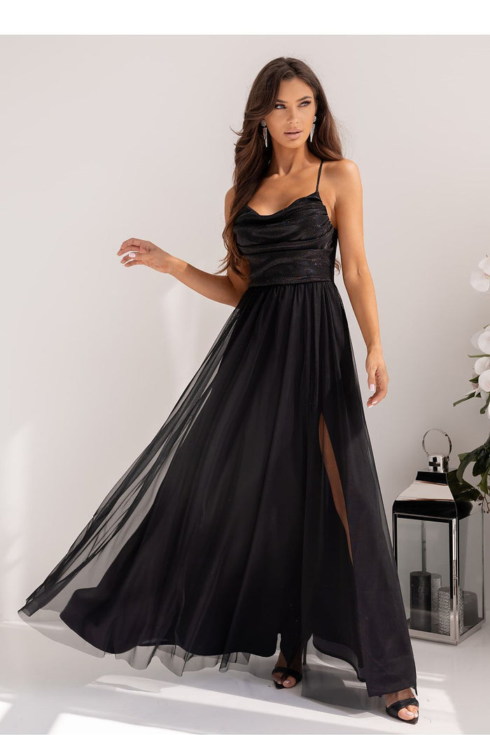 Robe With You noir 209879 - vue produit 1 Secretelles