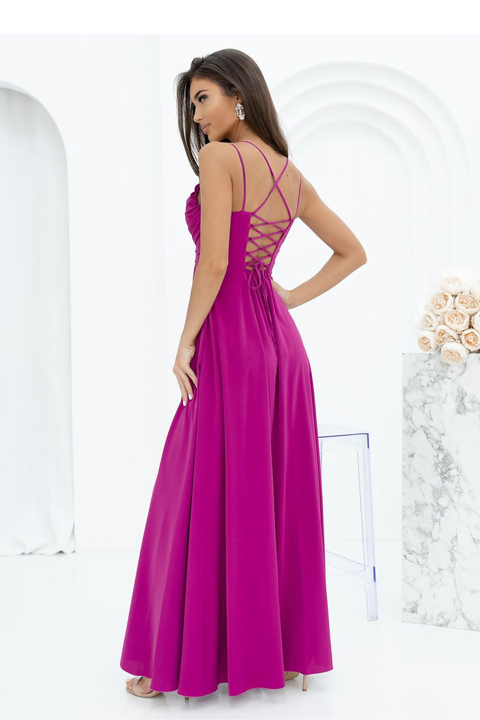 Robe With You violet 208830 - vue produit 2 Secretelles