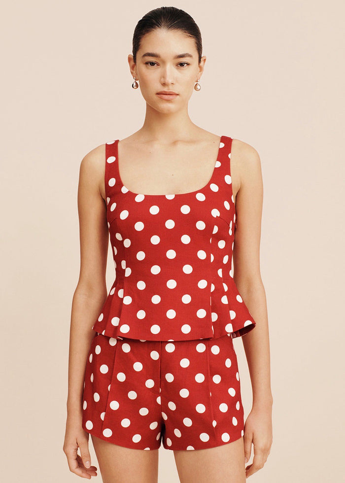 Rosalie Top (Polka Dot)