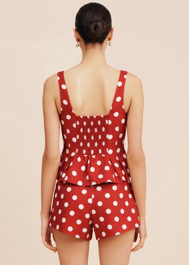 Rosalie Top (Polka Dot)