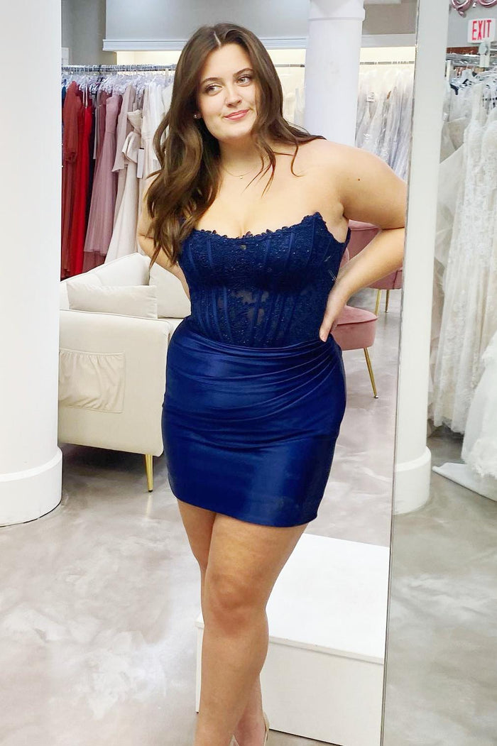 Navy Blue / Custom Size