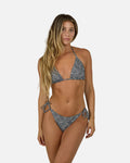 Sailing Geo Tie Side Bottom - Dark Navy