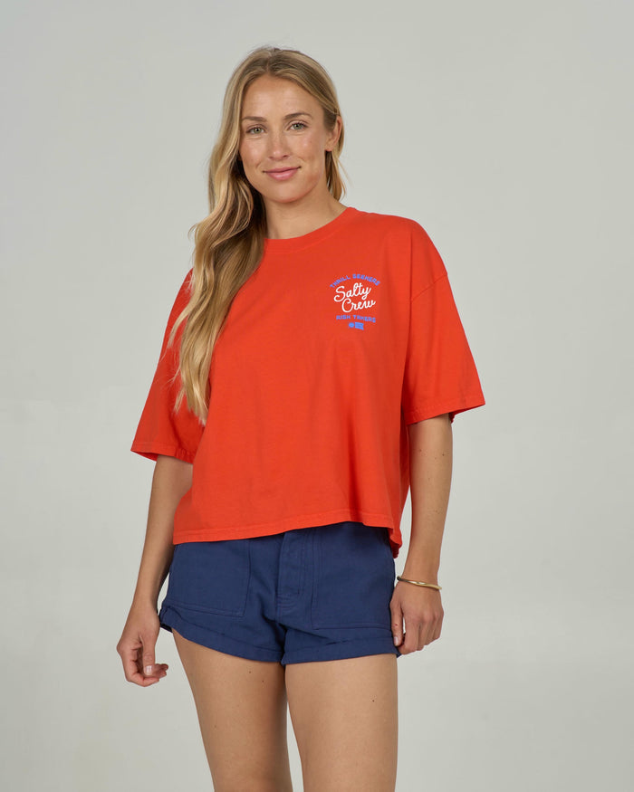 Salty Skimmer Tee - Chili Pepper