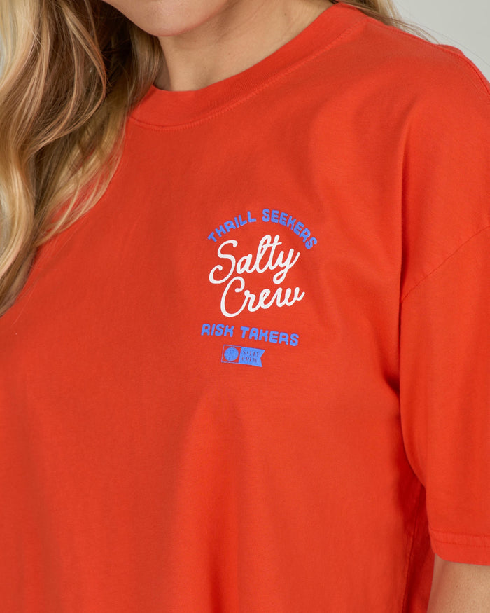 Salty Skimmer Tee - Chili Pepper