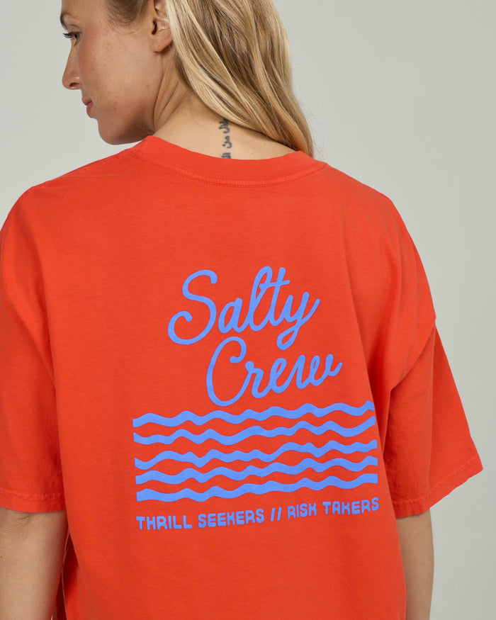 Salty Skimmer Tee - Chili Pepper