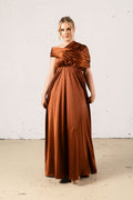 Satin Multiway Dress - Dress - JOUNE