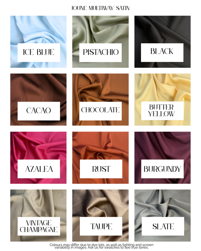 Satin Multiway Dress - Dress - JOUNE
