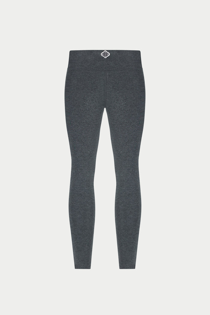SCULPT SOFT TOUCH CROSSOVER WAISTBAND LEGGINGS - CHARCOAL