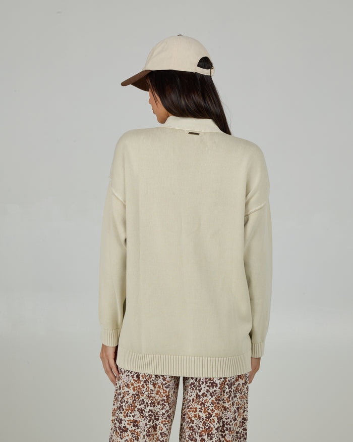 Seaside Cardigan - Natural