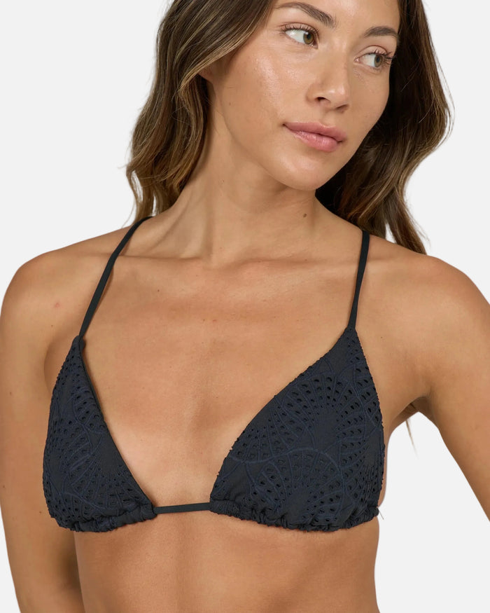 Shell Ya Tri  Top - Black