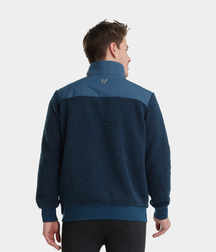 Sherpa | Navy | Jacket Veste chaude d'équitation homme| Horse Pilot