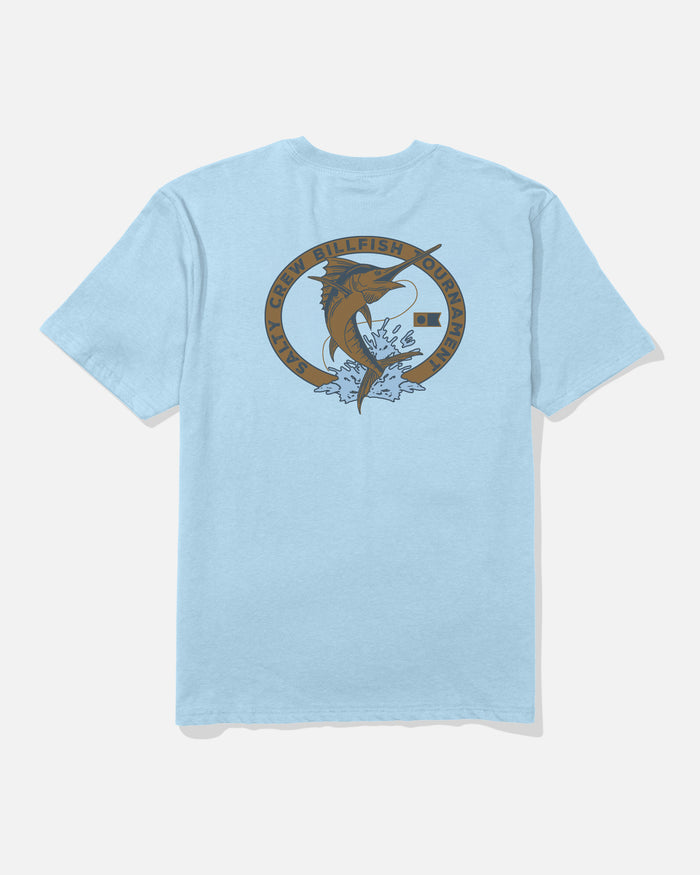 Shootout Ss Tee - Clear Sky