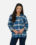 Shore Break Flannel - Midnight Navy