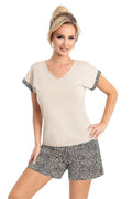 Pyjama Donna beige 216334 - vue produit 1 Secretelles