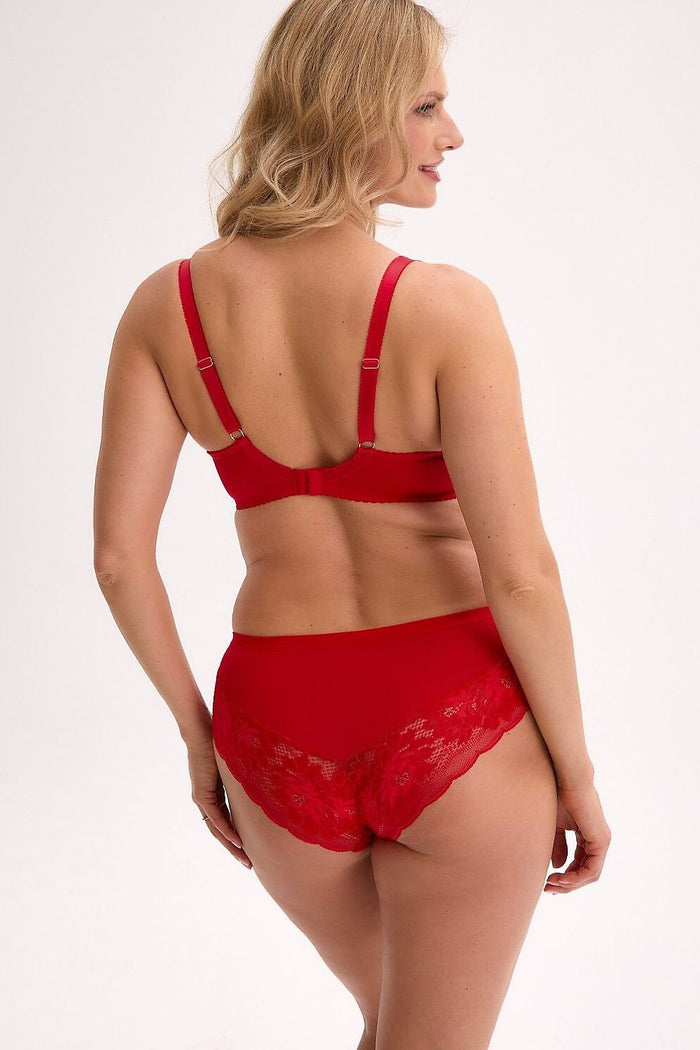 Soutien-gorge Gaia rouge 221776 - vue produit 1 Secretelles