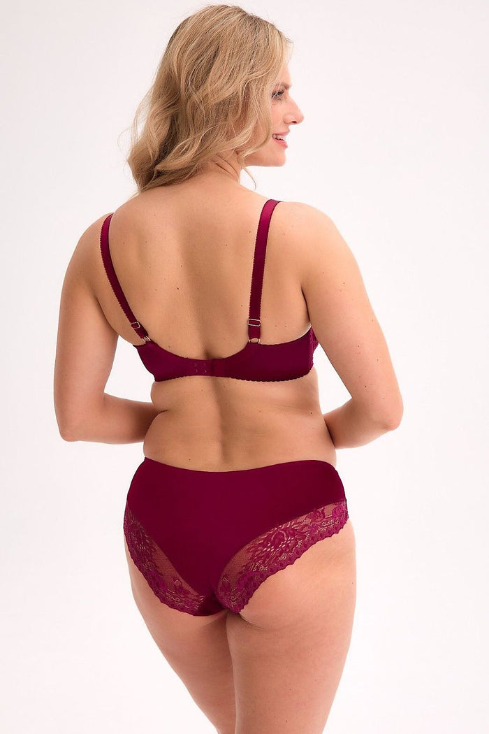 Soutien-gorge Gaia rouge 221774 - vue produit 2 Secretelles