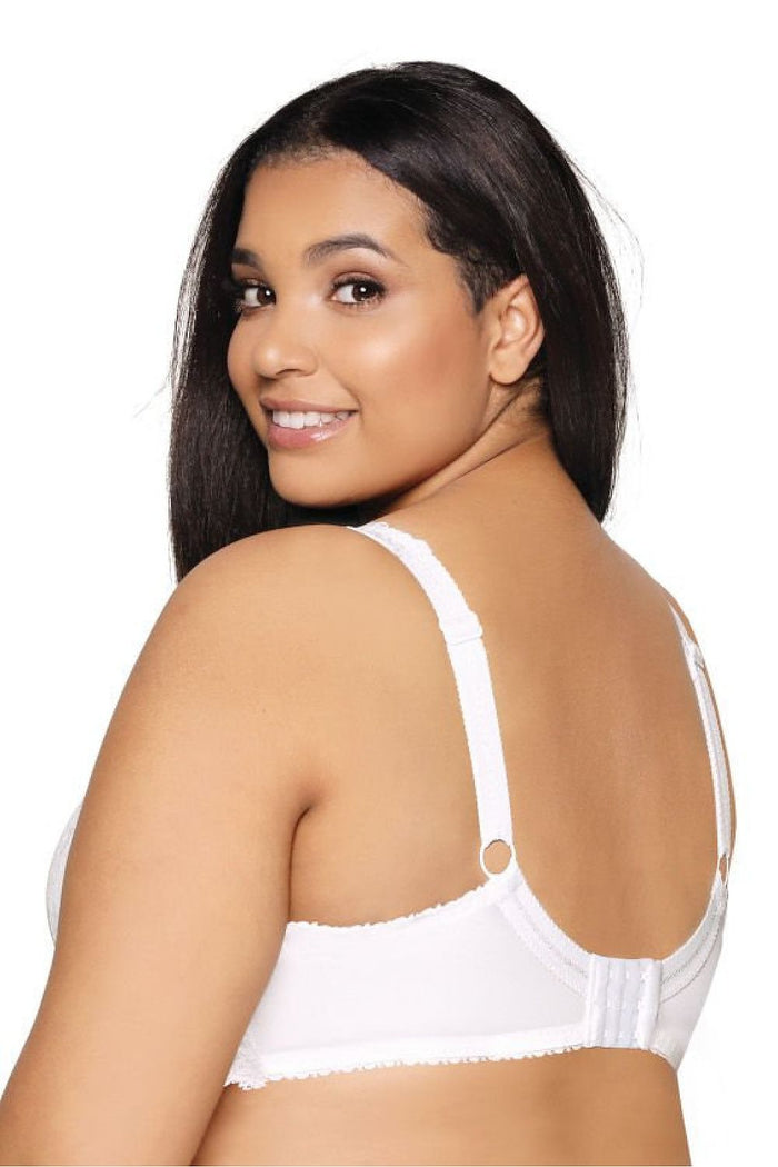 Soutien-gorge Mat blanc 204097 - vue produit 3 Secretelles