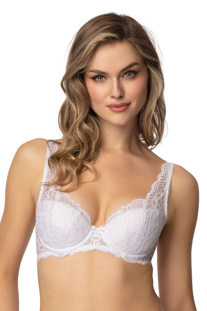 Soutien-gorge Mat blanc 219292 - vue produit 3 Secretelles