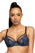 Soutien-gorge Mat bleu 204111 - vue produit 1 Secretelles