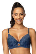Soutien-gorge Mat bleu 204115 - vue produit 1 Secretelles