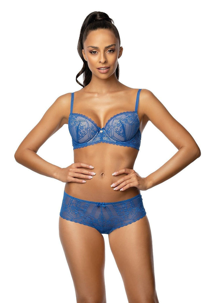 Soutien-gorge Mat bleu 203997 - vue produit 2 Secretelles