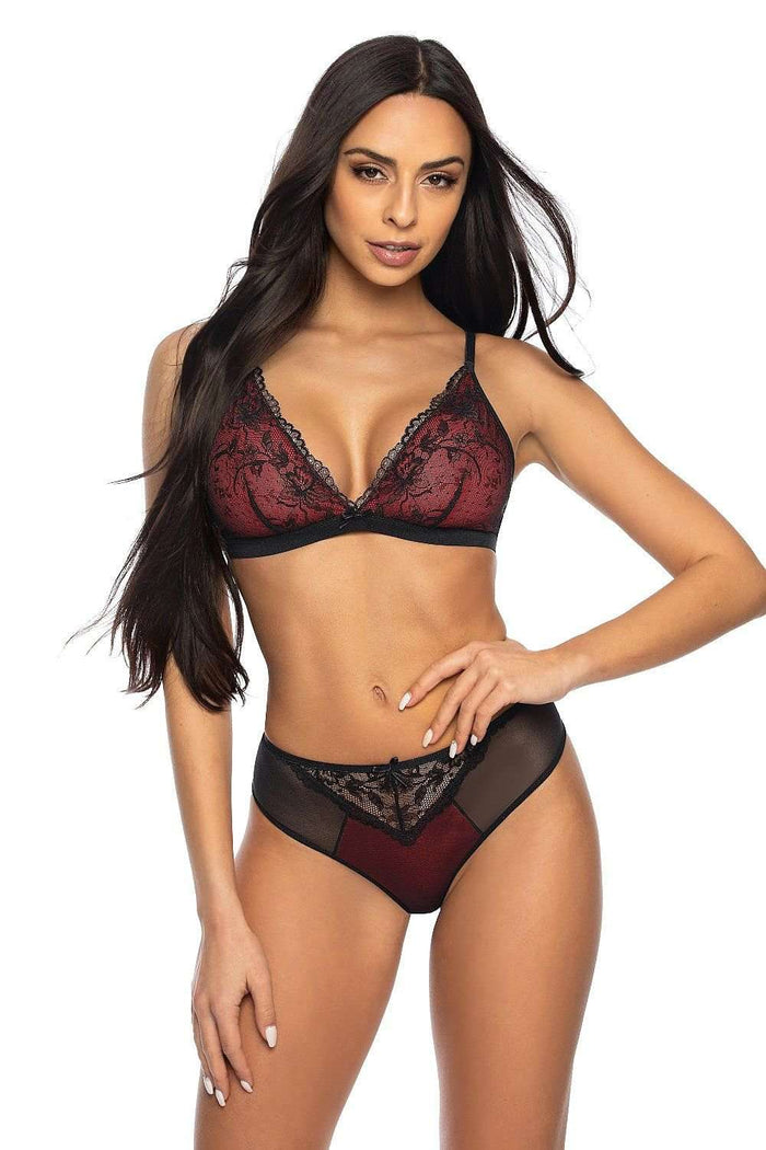 Soutien-gorge Mat noir 204171 - vue produit 2 Secretelles