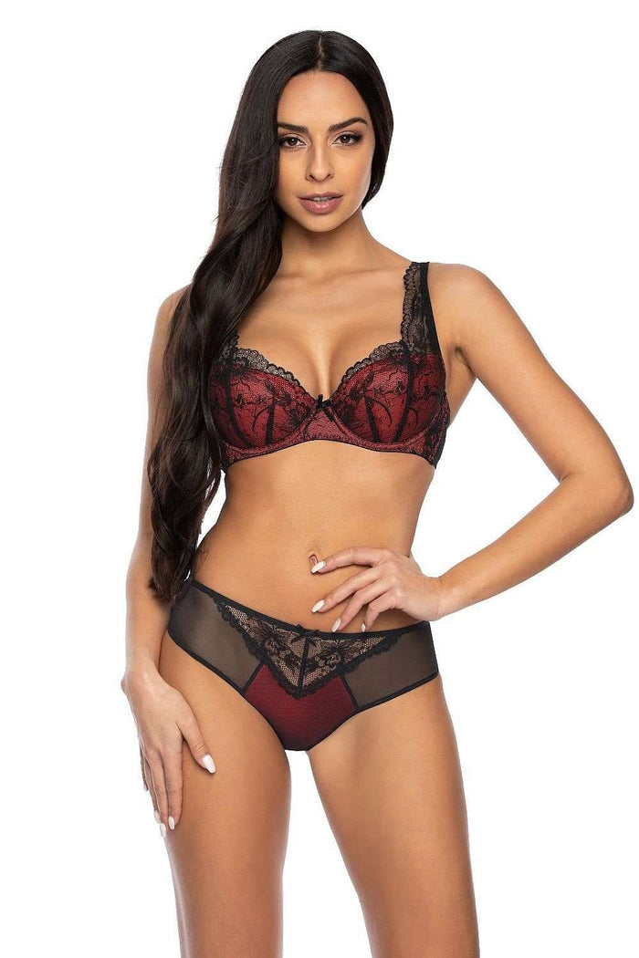 Soutien-gorge Mat noir 204175 - vue produit 2 Secretelles