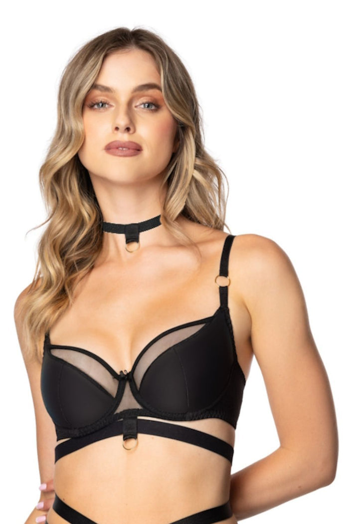Soutien-gorge Mat noir 219282 - vue produit 3 Secretelles