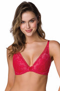Soutien-gorge Mat rouge 203966 - vue produit 1 Secretelles
