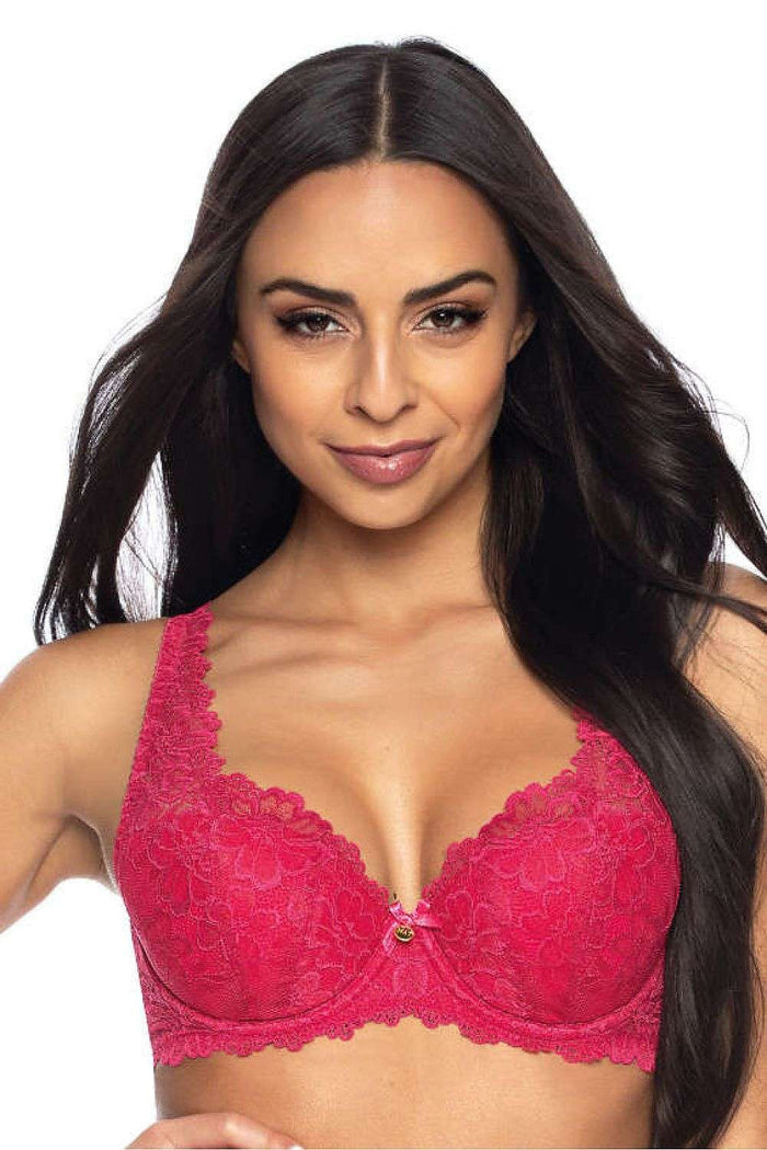 Soutien-gorge Mat rouge 204107 - vue produit 1 Secretelles