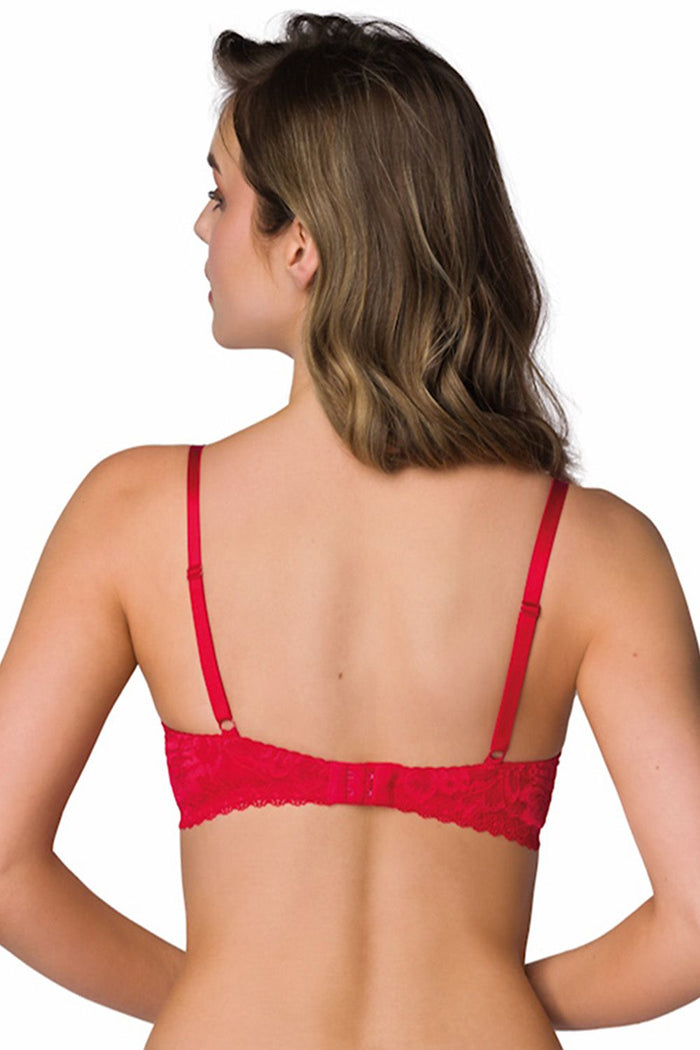 Soutien-gorge Mat rouge 203966 - vue produit 3 Secretelles