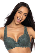 Soutien-gorge Mat vert 204108 - vue produit 1 Secretelles