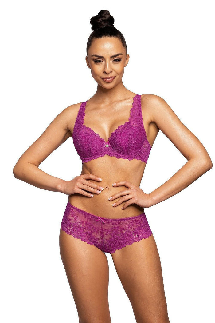 Soutien-gorge Mat violet 204103 - vue produit 2 Secretelles