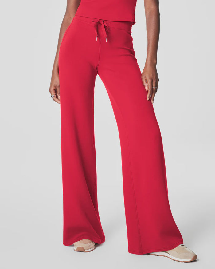 Spanx AirEssentials® Wide Leg Pant in Spanx Red